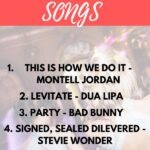 wedding receptions songs