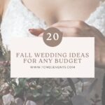 Fall wedding ideas for any budget