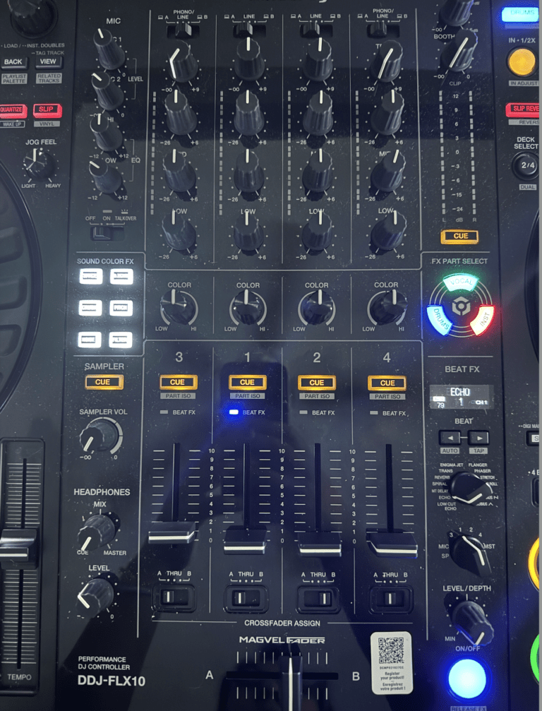 ddj flx10 mixer