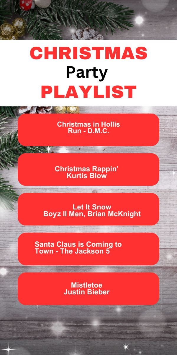 Christmas party playlist